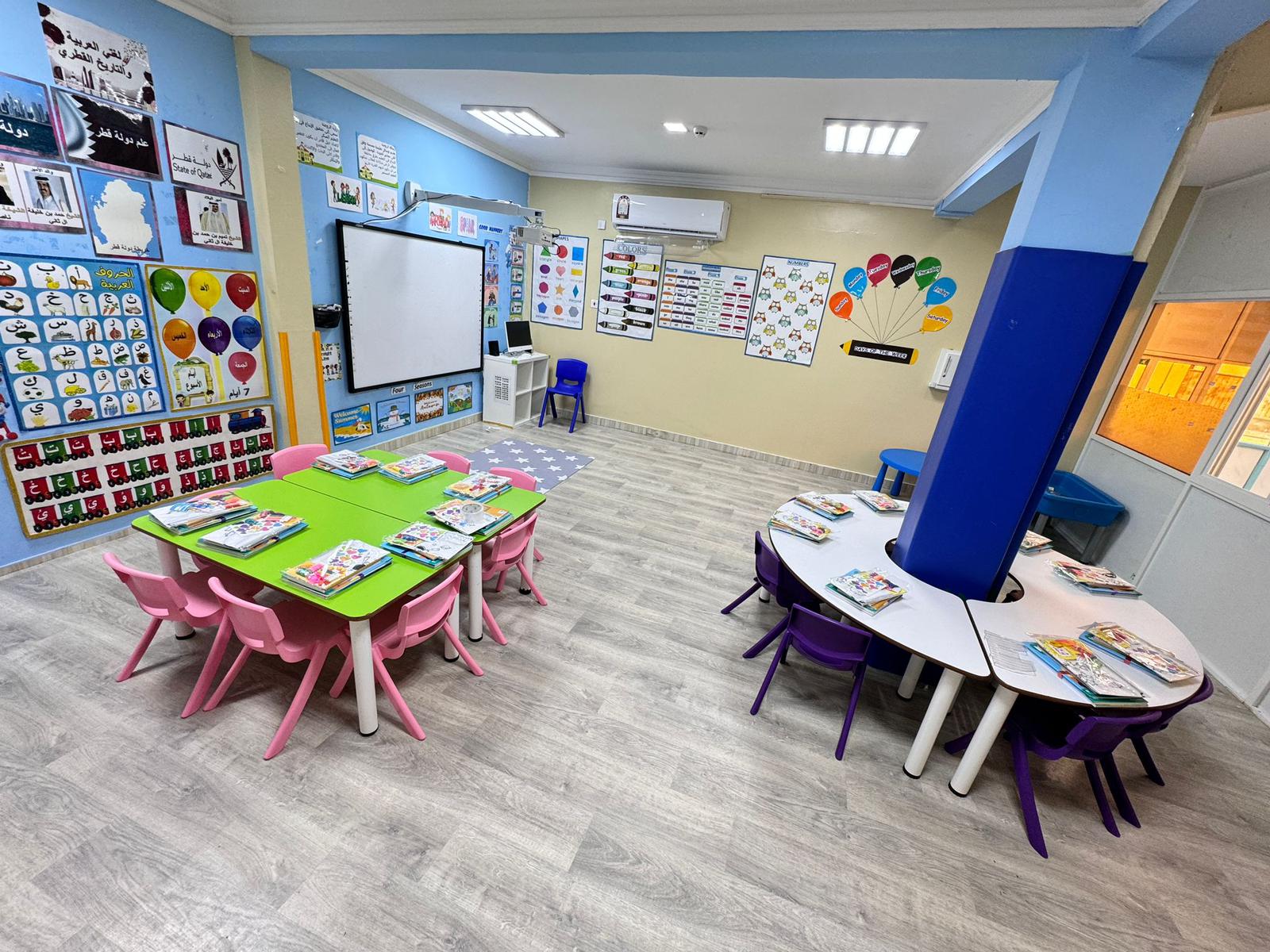 صورة من الأركان التعليمية